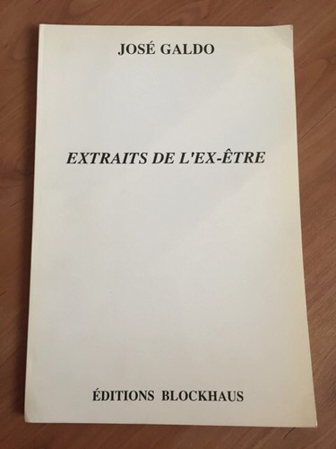 José galdo extraits de - josÉ, "extraits